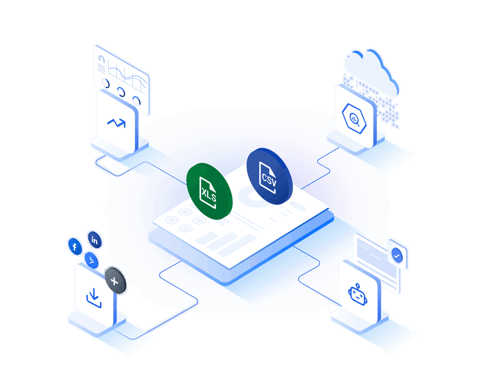 Easy-to-use marketing data export with Whatagraph