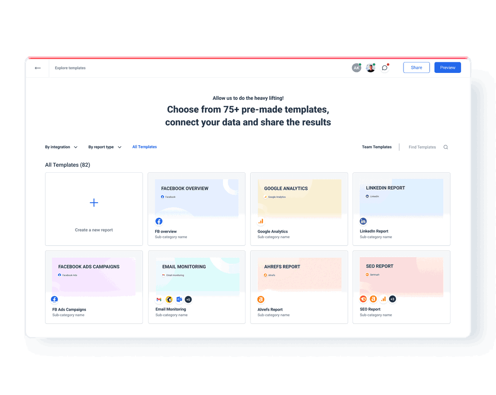 Whatagraph marketing reporting tool