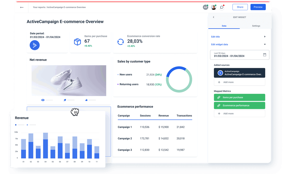 Whatagraph marketing reporting tool