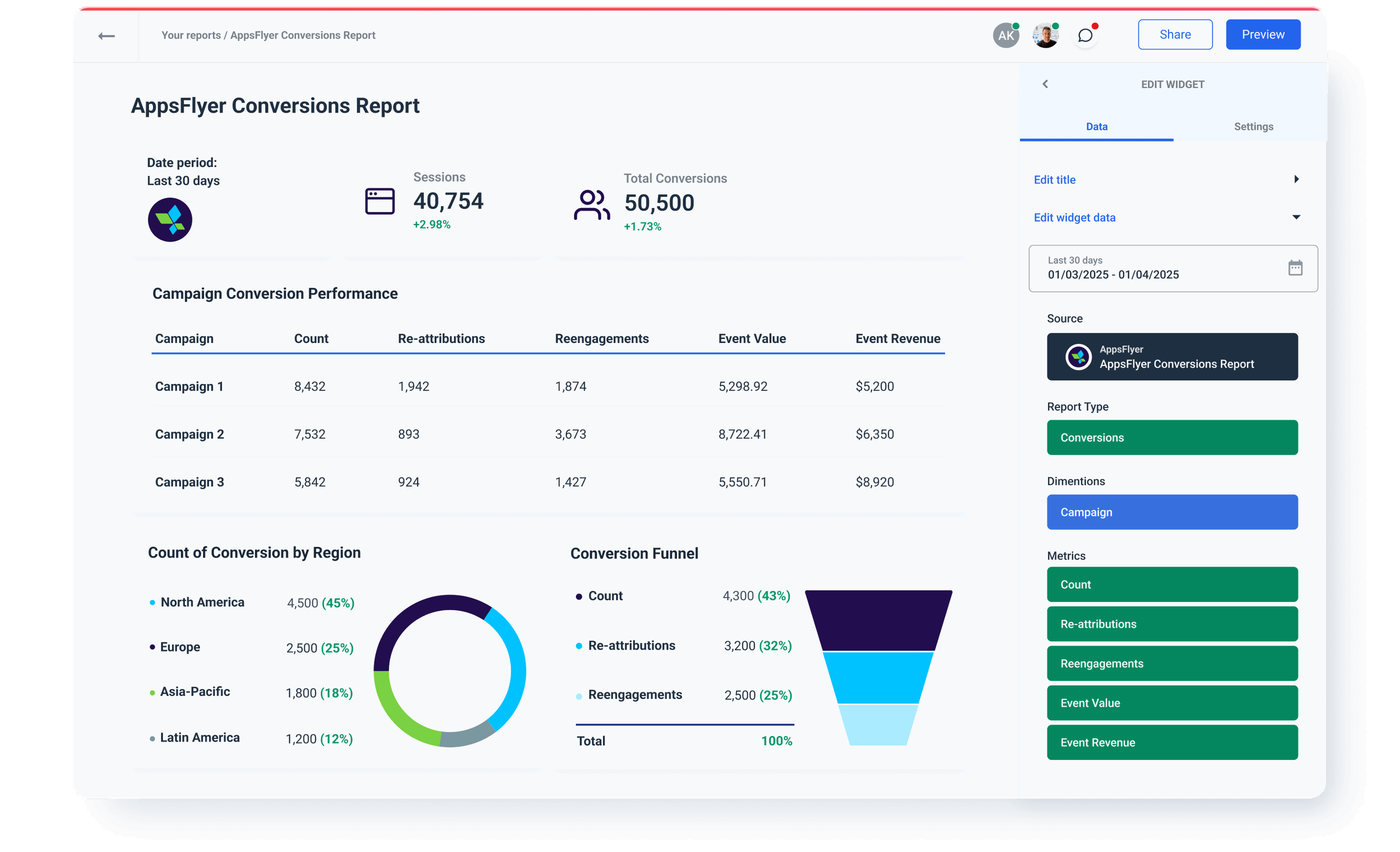 Easy, No-Code AppsFlyer Integration | Whatagraph