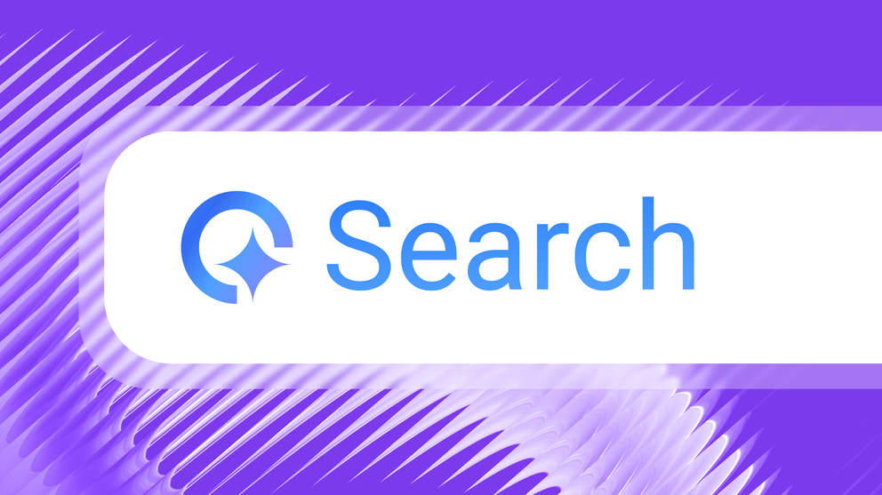 Best AI SEO Tools - A search bar with a blue icon and "Search" text.