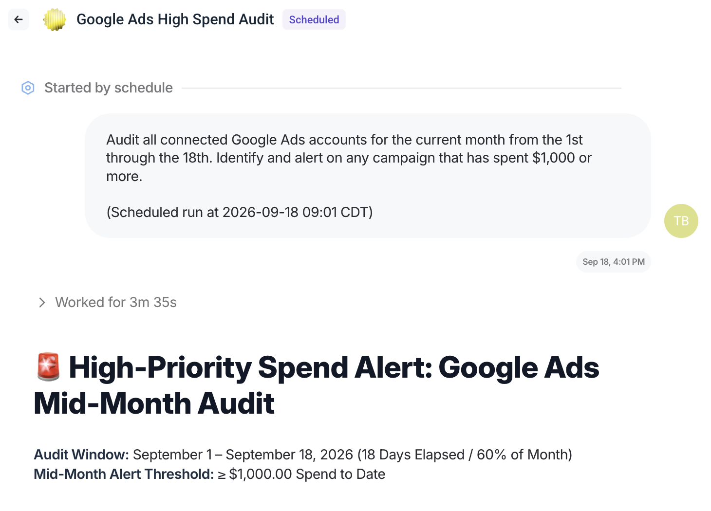 Budget audit - AI marketing workflows.png