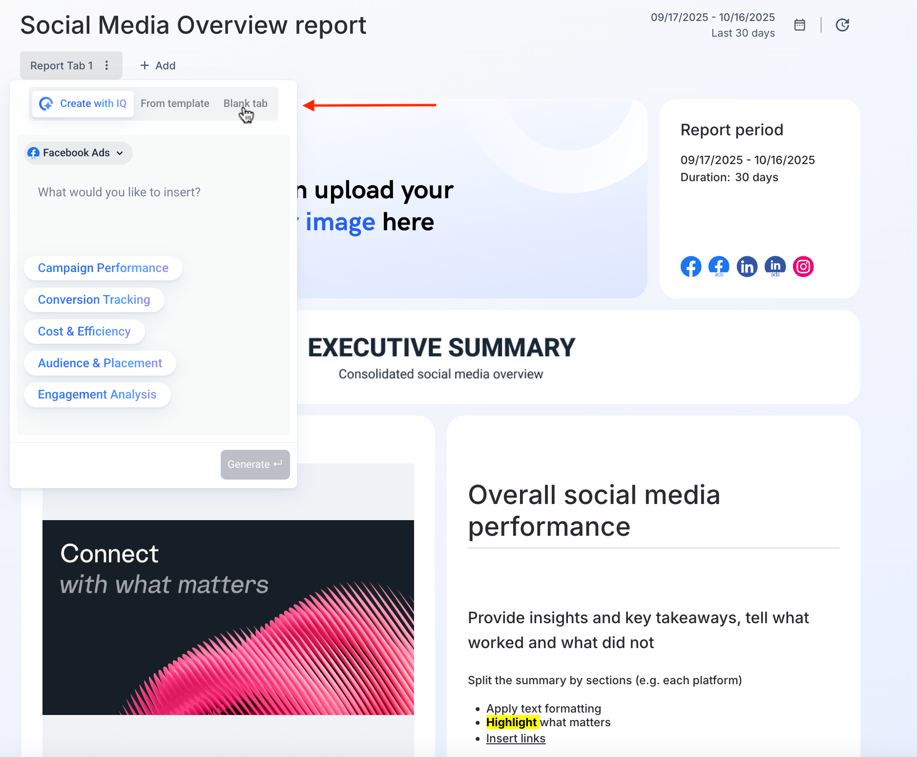 Marketing Analytics Tools - Analytics interface showing campaign performance metrics