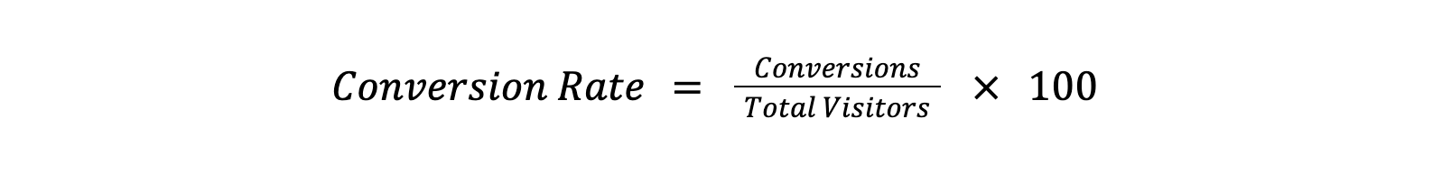 Conversion rate from content