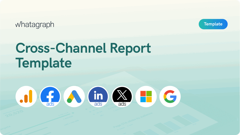 cross-channel report template
