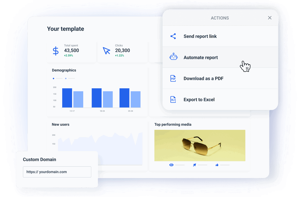 White-label Reporting for Marketers