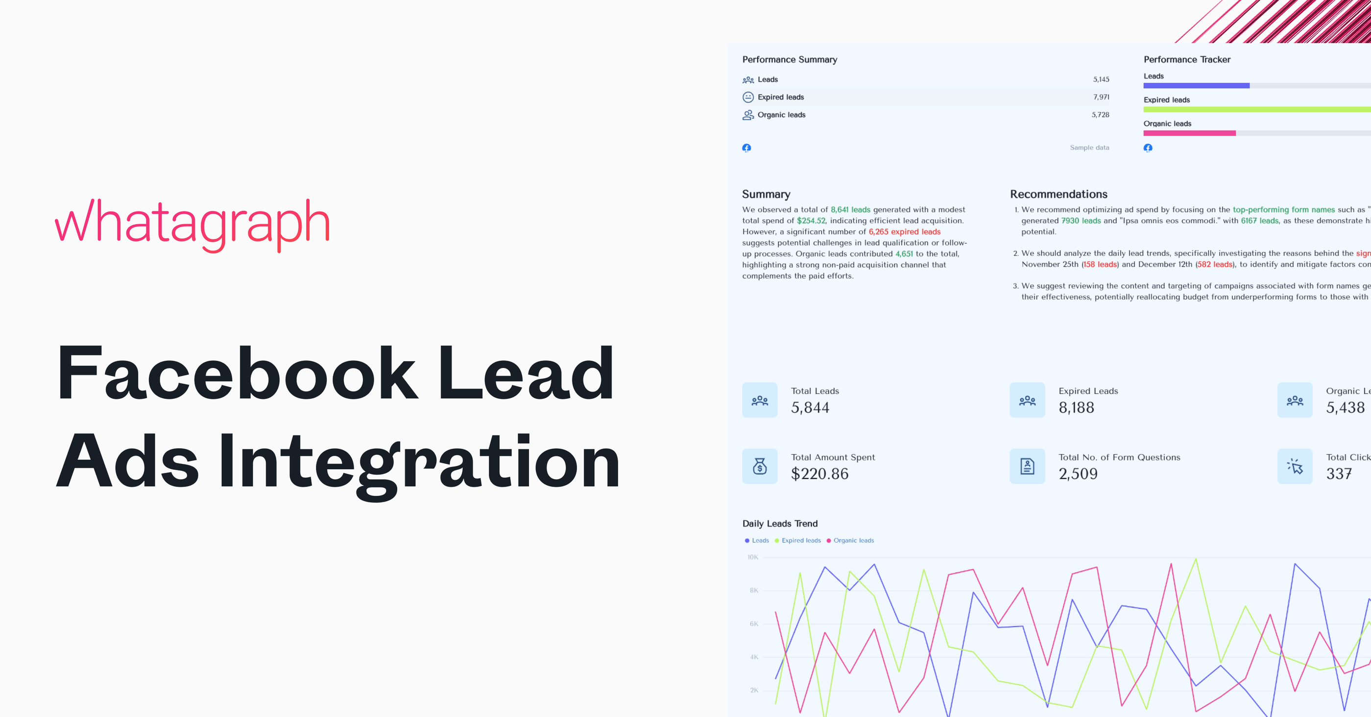 Easy, No-Code Facebook Lead Ads Integration | Whatagraph