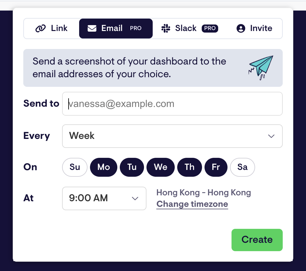 How to customize emails on Geckoboard - Whatagraph