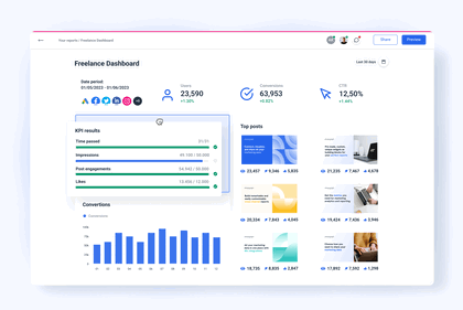 Freelance dashboard