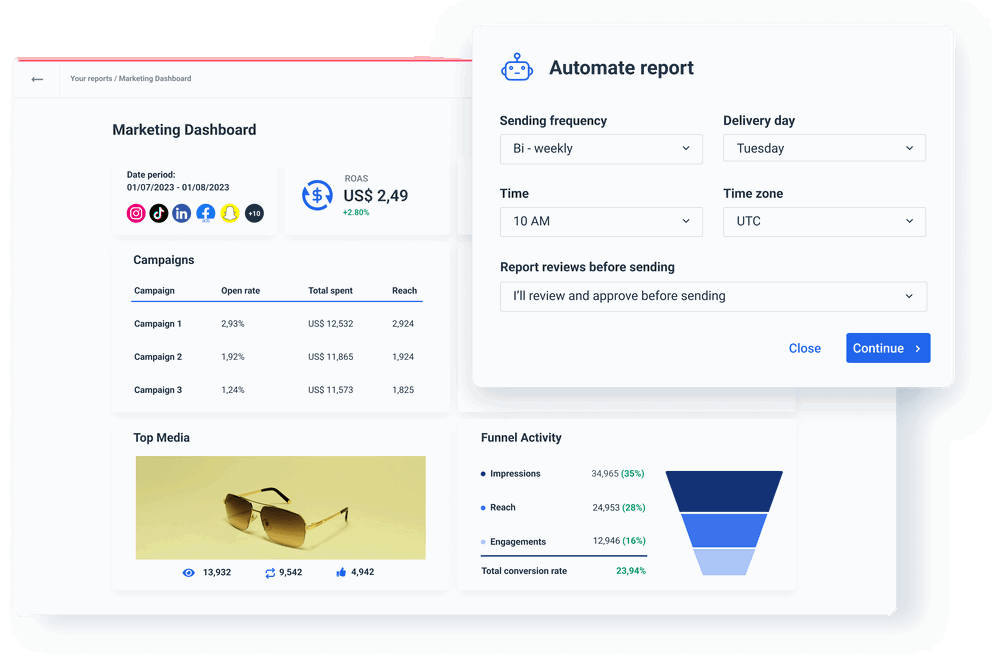 All Reporting and Data Features in One Place