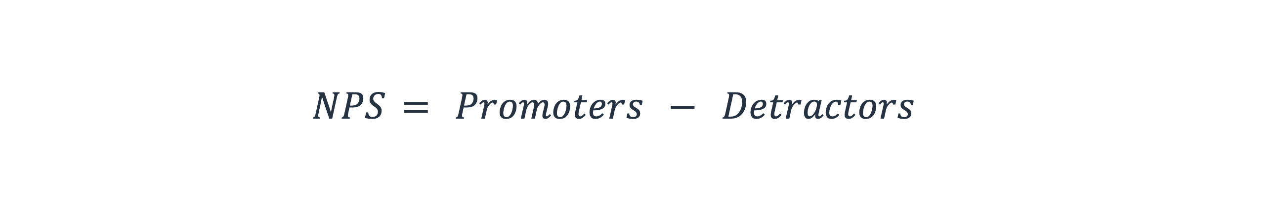 Net promoter score - Agency metrics