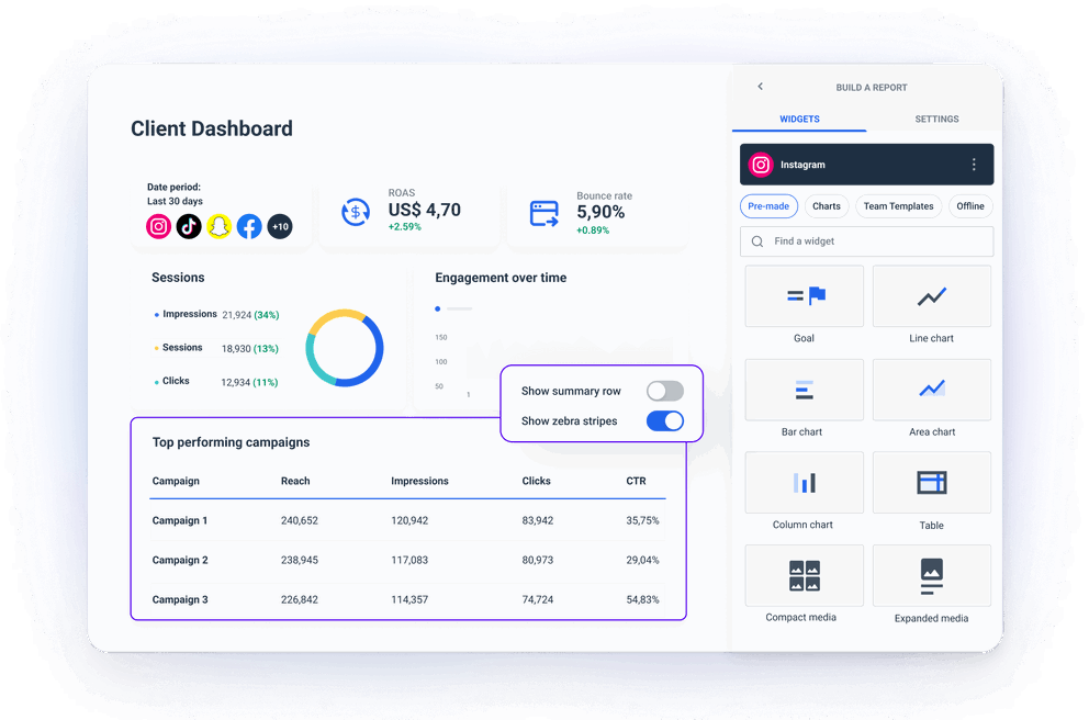 Client Dashboard Software - Onboard new clients with breeze