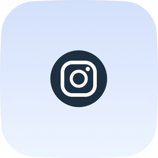 Instagram dashboard card icon