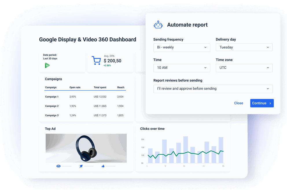 Save time and automate DV360 reporting