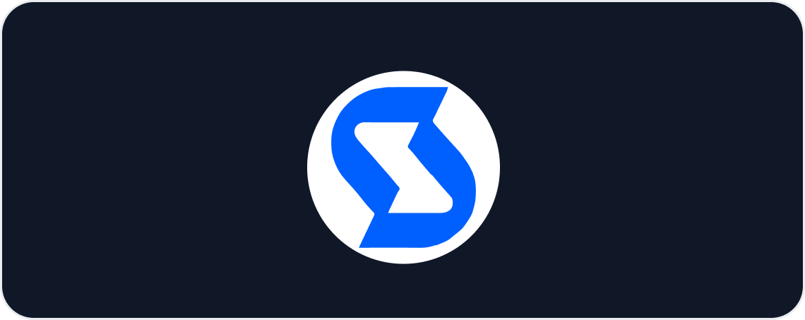 Stackadapt Dashboard Template - Blue and white "S" logo against a dark blue background.