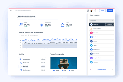 Web Reporter Tool for Marketers