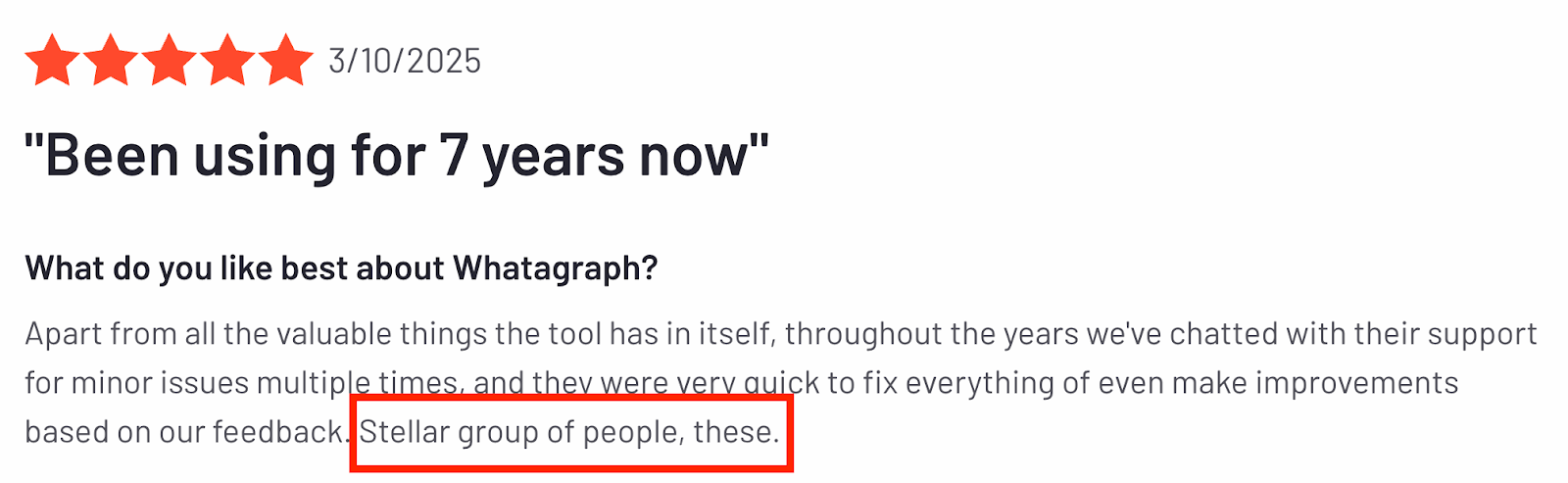 Whatagraph customer support review.png