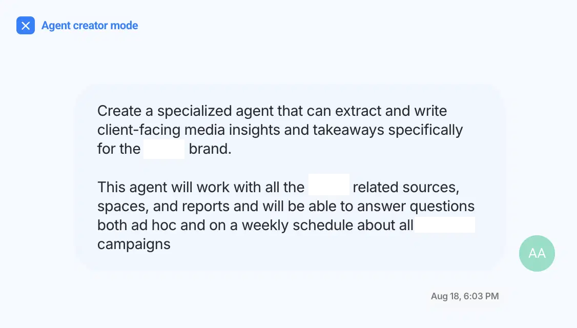 Whatagraph specialist iq agent