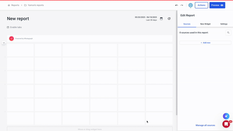 Widget generation with AI.gif