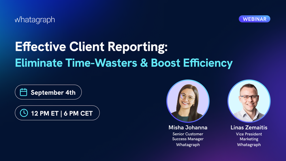 effective client reporting webinar