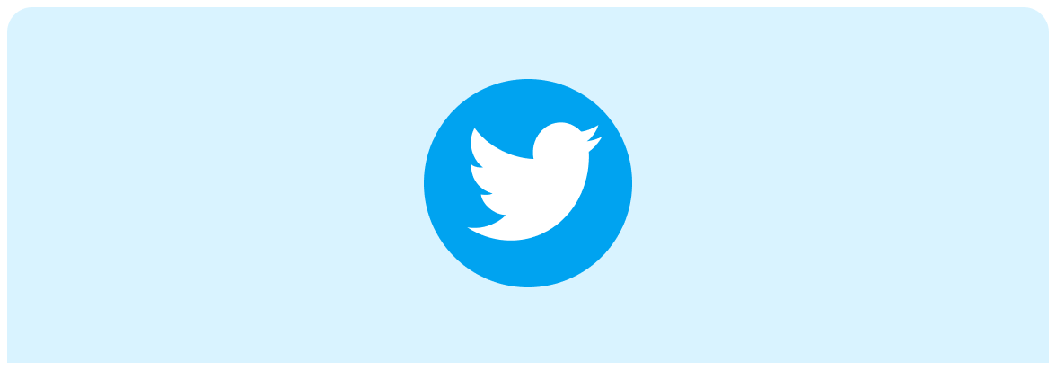 Twitter dashboard card icon