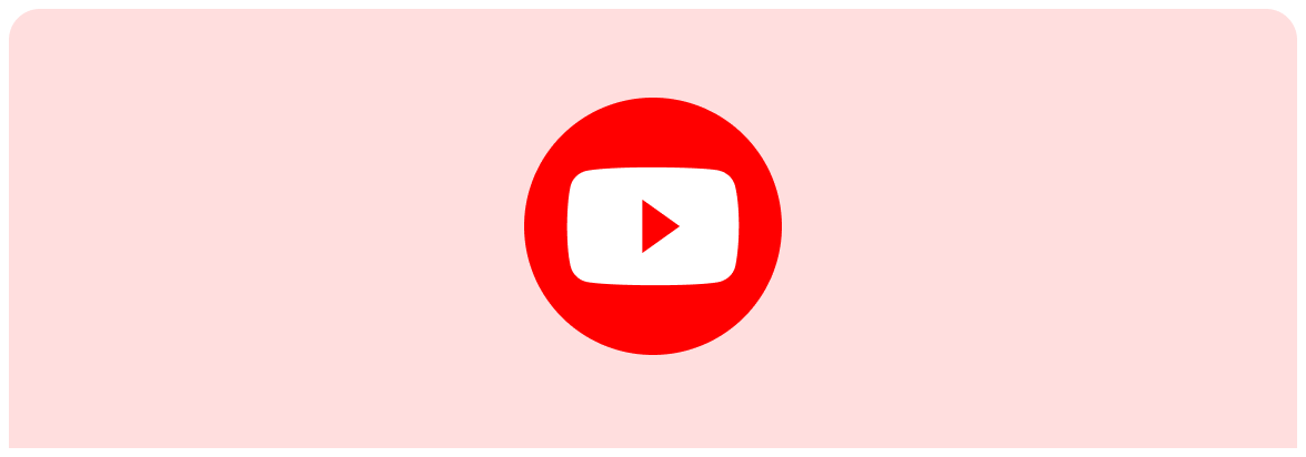 YouTube dashboard card icon