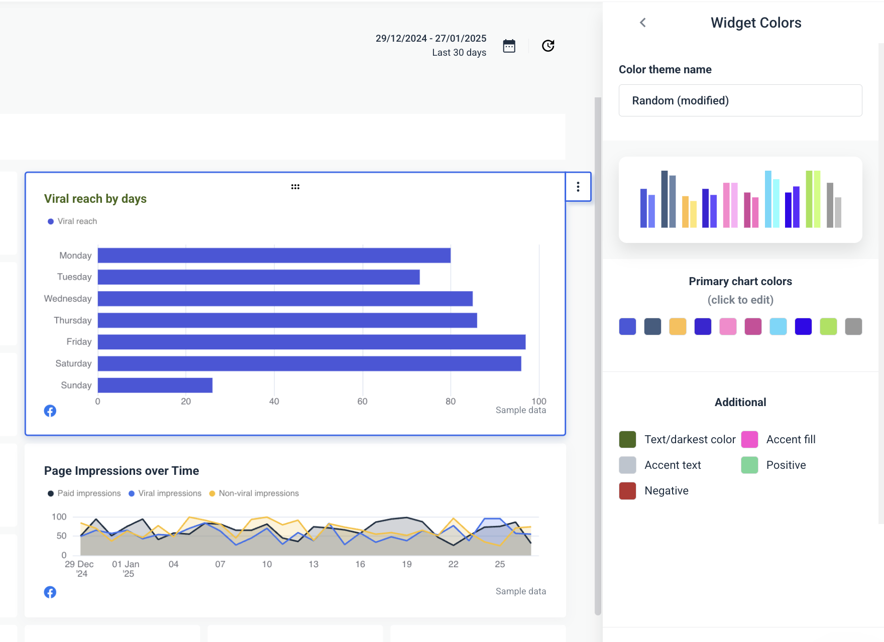 Facebook Analytics Report - White label your reports