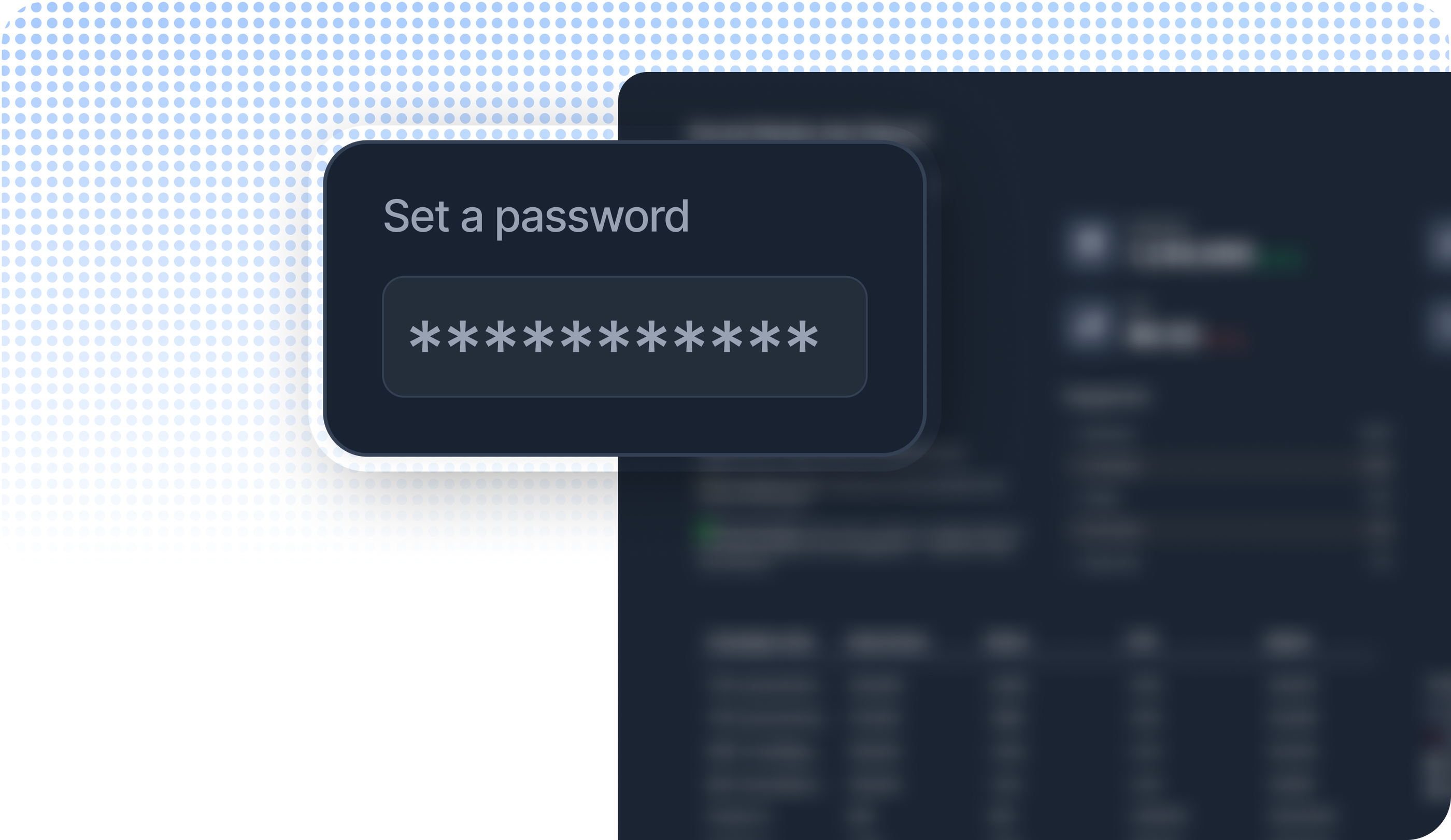 Whatagraph password-protected live report link allowing secure stakeholder access to marketing dashboards.