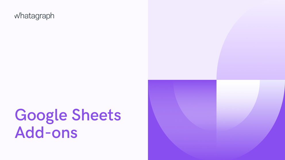 Google Sheets Add-ons cover