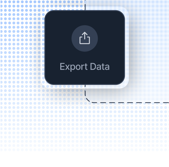 Whatagraph export data interface for sending marketing data directly to BigQuery and Looker Studio.