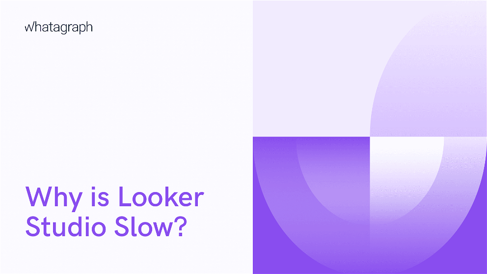 why is looker studio slow cover
