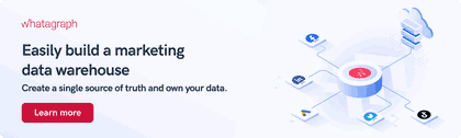 Easily build a marketing data warehouse with Whatagraph