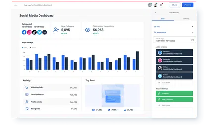 Social Media Dashboard