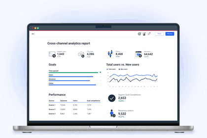 Cross-channel-analytics-report-template