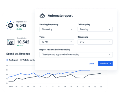 Automated Facebook Report Template 
