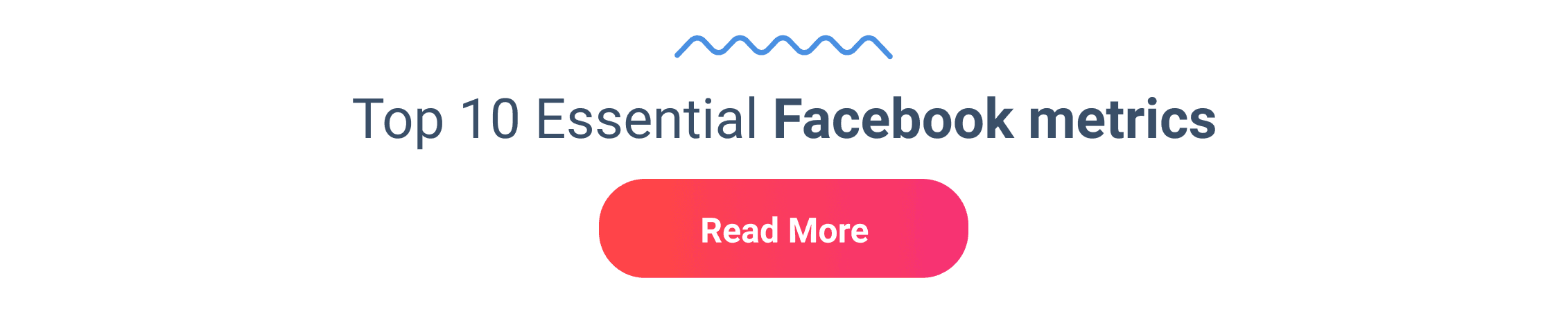 Facebook metrics