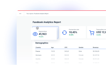 facebook campaign impressions metric