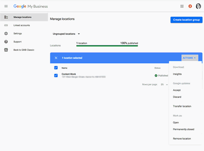 Adding more locations to Google My Business