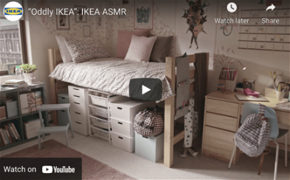 Example of video content from Ikea