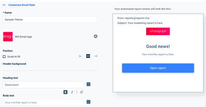 Whatagraph - Report Automation Tool