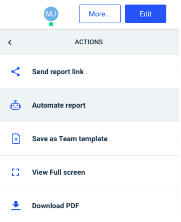 automate your report with Whatagraph