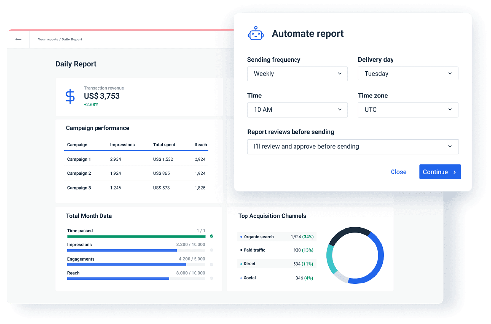 Daily Report Template Automated Sharing