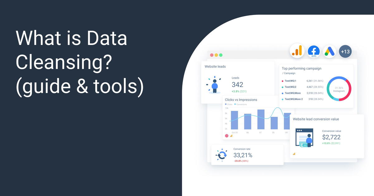 What is Data Cleansing & what steps you should take to clean your data ...