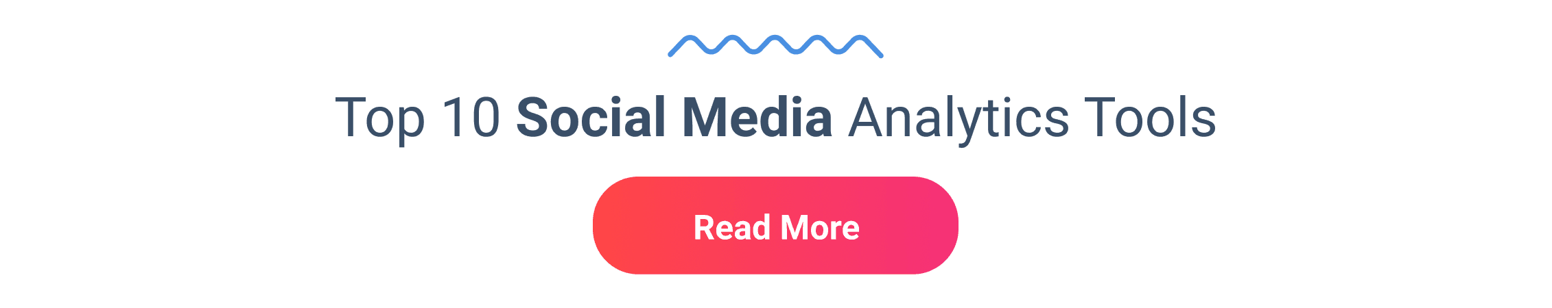 Top 10 social media analytics tools banner