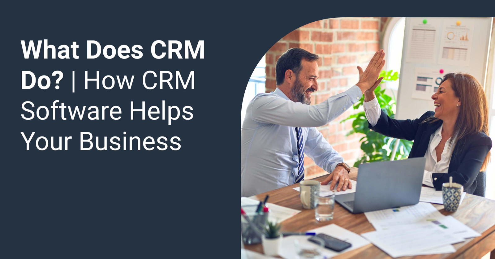 What does CRM stand for? (Customer relationship management) | Whatagraph