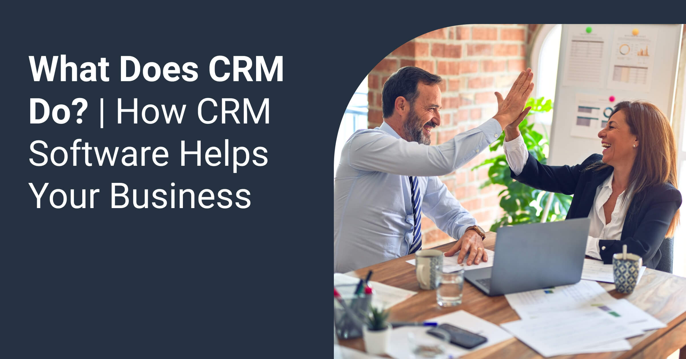 What does CRM stand for? (Customer relationship management) Whatagraph