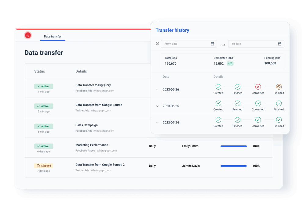 Own your data on your terms by moving it to BigQuery for storage and analytics