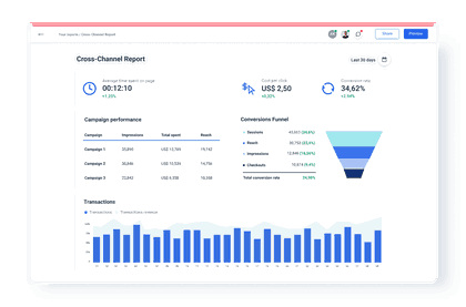 With Web Reporter Tool You Can Have KPIs Overview