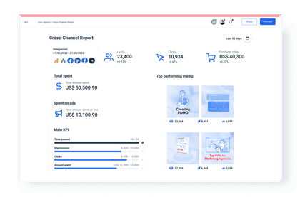 With Web Reporter Tool You Can Have KPIs Overview